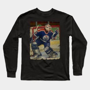 Bill Ranford, 1999 in Edmonton Oilers (449 GP) Long Sleeve T-Shirt